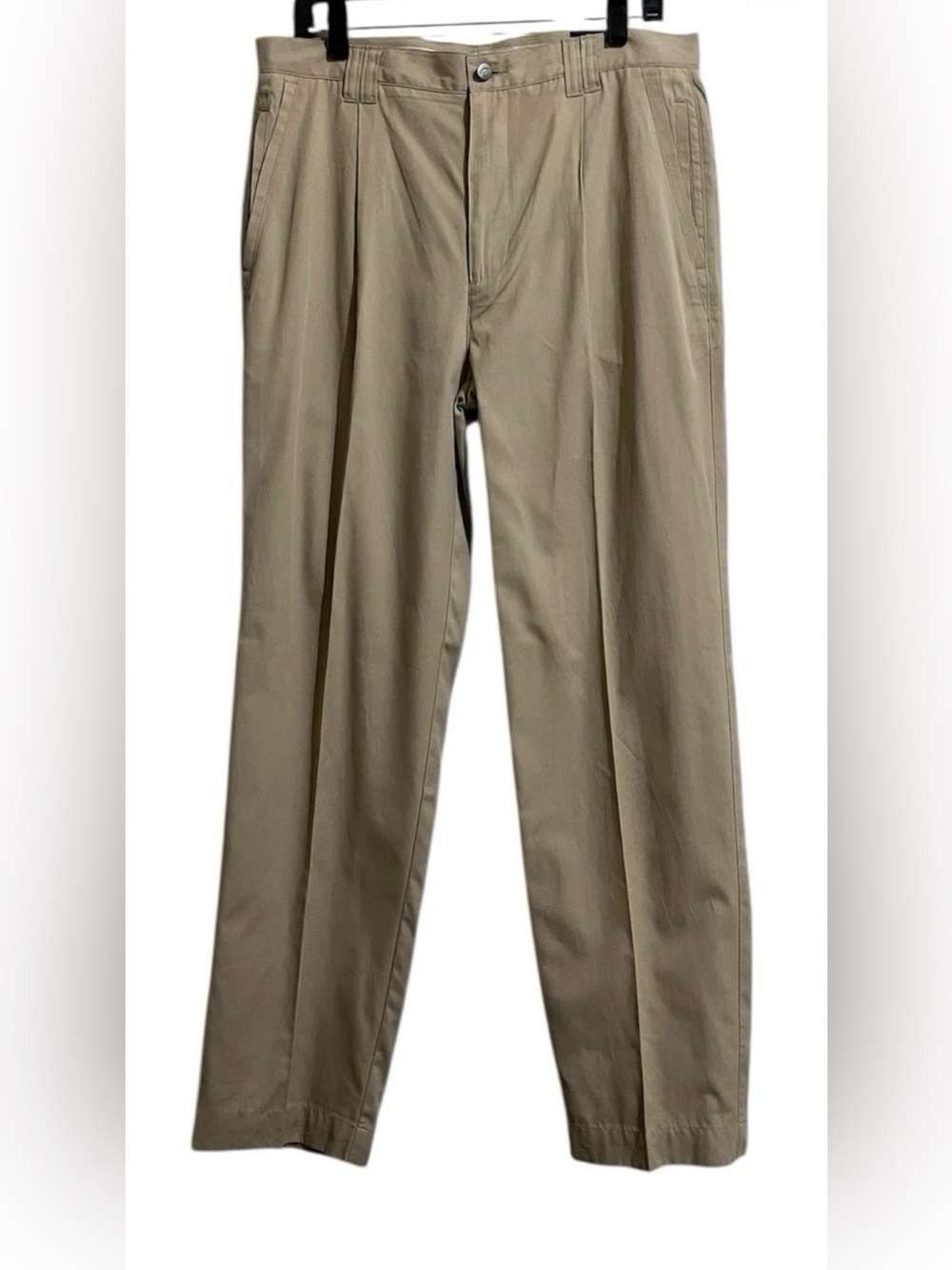NWT Callaway Golf X Series Men's Khaki Pleated Chino Pants 34X32 NEW